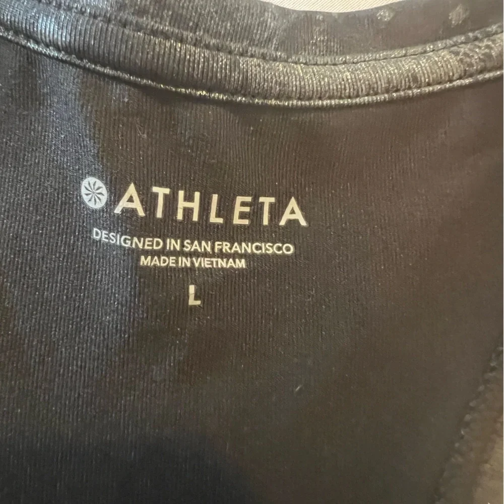 Athleta Black and Gray Tank Top - Picture 3 of 3
